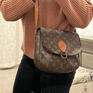 Louis Vuitton Brown Monogram Crossbody Bag